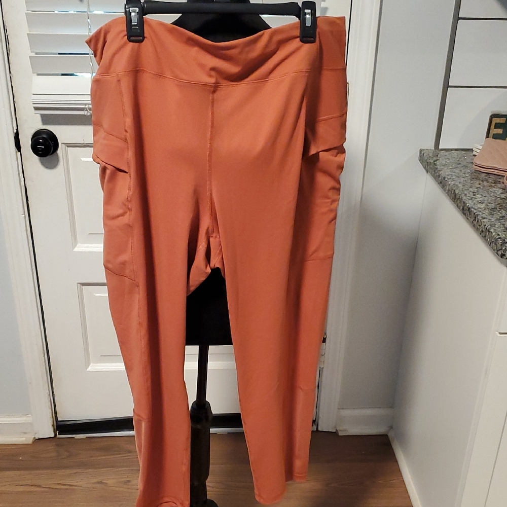 C Active Live Well Orange  Leggings